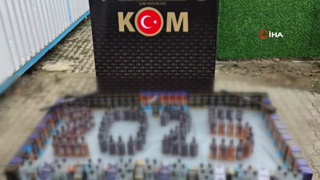  Düzce'de yılbaşı öncesi kaçak içki operasyonu