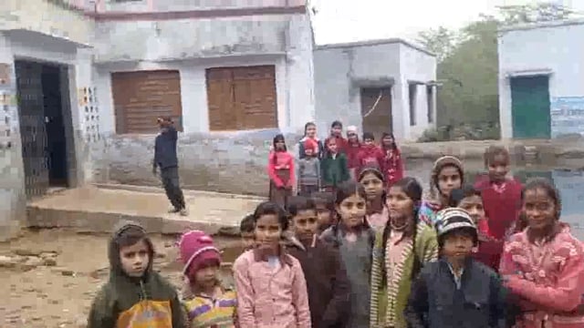 गोवर्धन का रसूलपुर विद्यालय बना बीमारियों का अड्डा