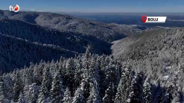 Bolu’nun Dağlarında Eşsiz Manzara