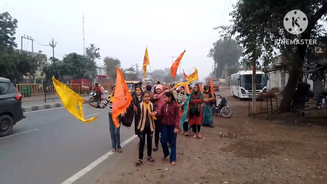 अपनी मां की बीमारी को सही करने की लिए दंडवत परिक्रमा लगाई गई घाटु नरेश के दरबार तक