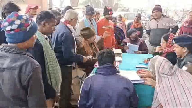 थाना परिषर में लगा जनता दरबार। सात मामलों का हुआ निष्पादन।