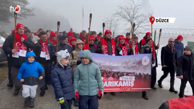 Düzce, Sarıkamış Şehitlerini Andı