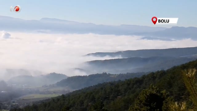 Bolu'da Sis Denizi