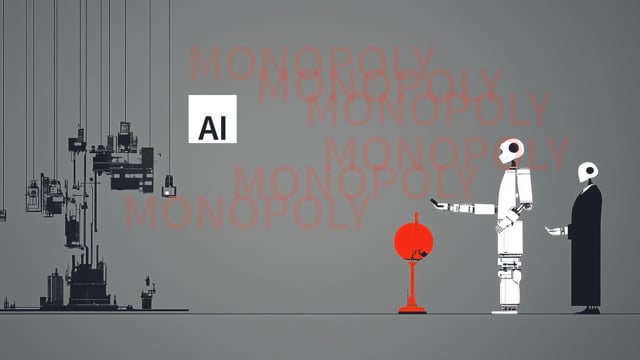 AI Market Domination and the Natural Monopoly Problem