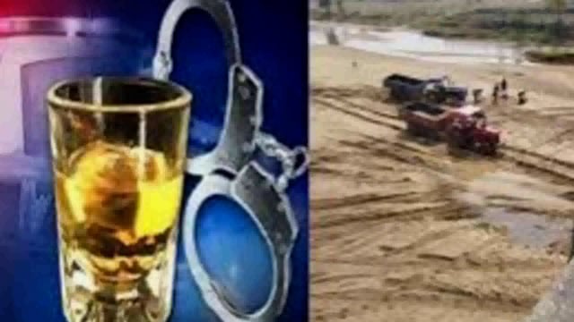 शराब पीकर हंगामा करते तीन व्यक्ति को पुलिस ने अलग-अलग जगह से किया गिरफ्तार