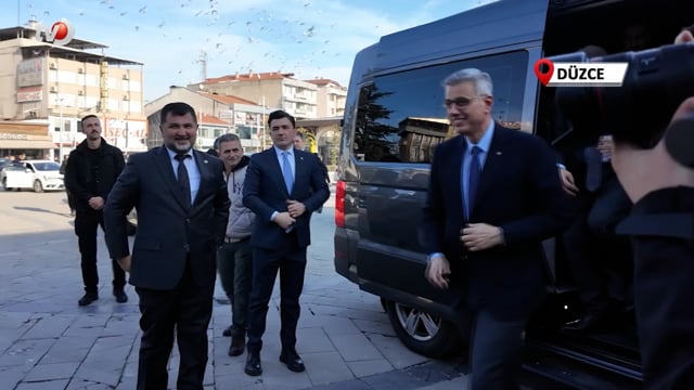 Bakan Memişoğlu Düzce Belediyesi’ni Ziyaret Etti