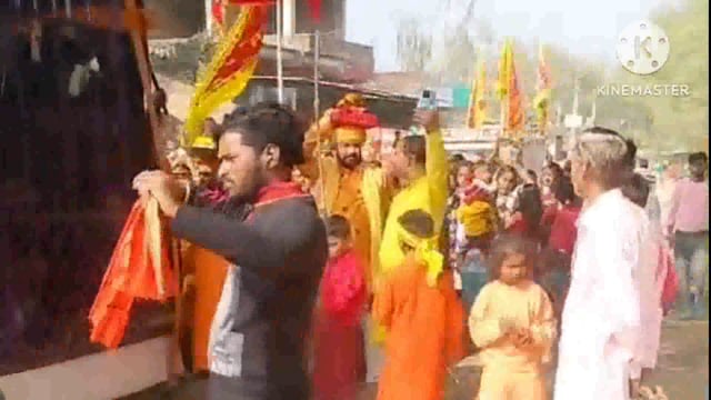 संपूर्ण रामचरितमानस पाठ को लेकर निकाली गई कलश यात्रा