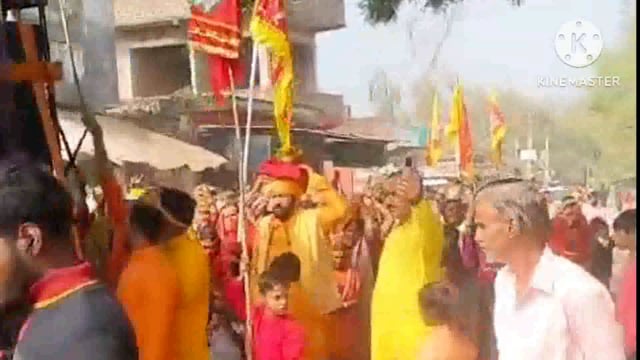 संपूर्ण रामचरितमानस पाठ को लेकर निकाली गई कलश यात्रा