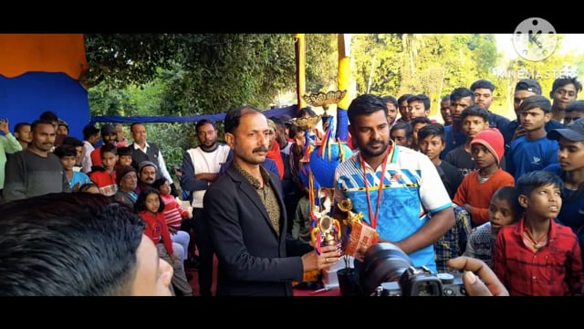 काशपुर में खेले जा रहे  क्रिकेट टूर्नामेंट का फाइनल मैच कठेल ने जीता।