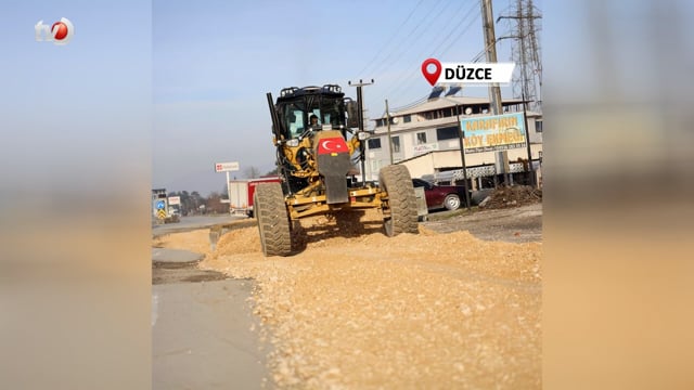 Kırsal Yolların Bakım ve Onarımı Devam Ediyor