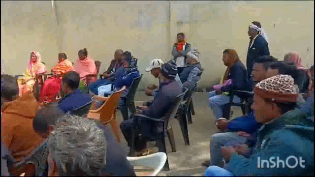 बेलहर के बसमाता पंचायत भवन में प्रधानमंत्री आवास योजना के तहत एक दिवसीय शिविर का आयोजन