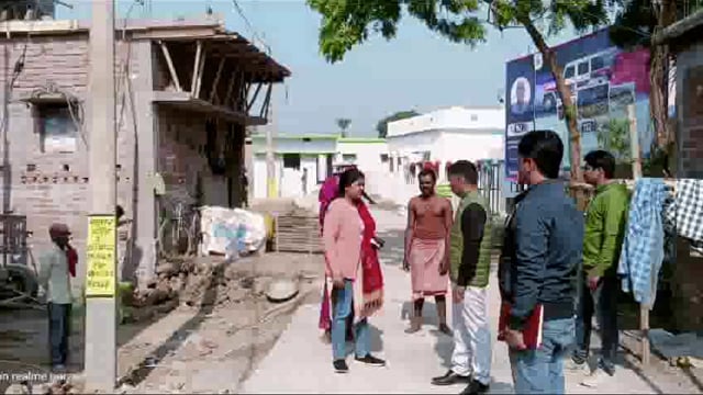 उप विकास आयुक्त ने स्मार्ट विलेज बाबरचक में हो रहे विकास कार्यों का लिया जायजा