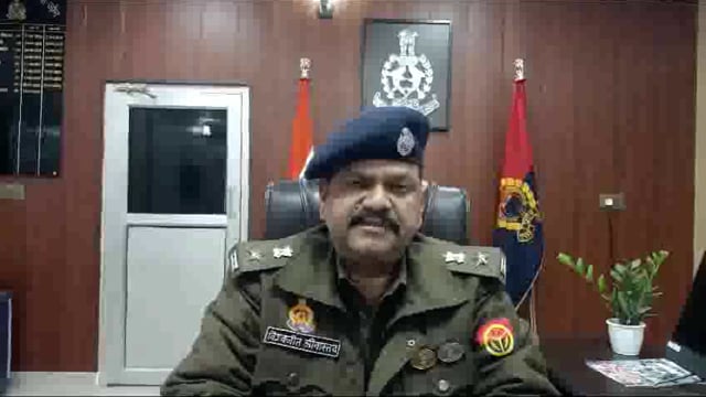 Rajdhani Lucknow Kshetra ke Thana para bus paltane ke sambandh mein vishvajit dwara Di Gai bite