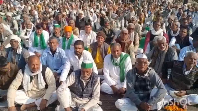 किसानों ने मनाया शहीद दिवस 