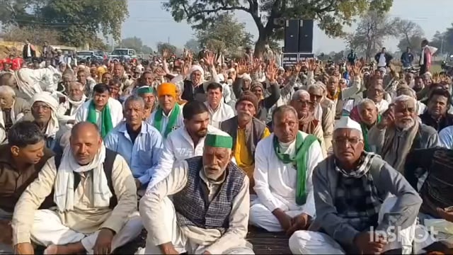 किसानों ने मनाया शहीद दिवस 