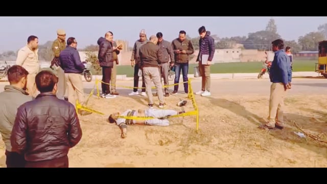 मथुरा थाना राया क्षेत्र मिला अज्ञात युवक का व हत्या की जताई जा रही आशंका नहीं हो सकी मृतक की पहचान