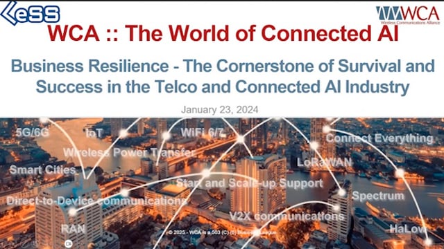 WCA Webinar Business Resilience Less