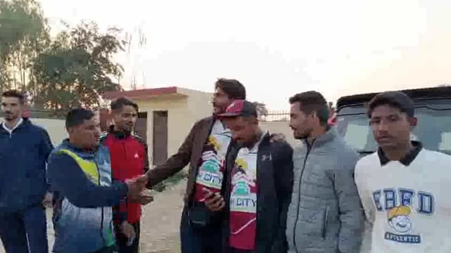 बुग्गावाला में चल रहे क्रिकेट टूर्नामेंट में बुग्गावाला को हराकर बंदरजुड़ फाइनल में 