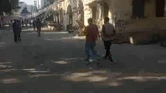 Saharanpur kachhari Parisar Mein 26 January ki taiyariyan joron per is jaj ke bahar jhande lagakar Sajaya ja raha hai