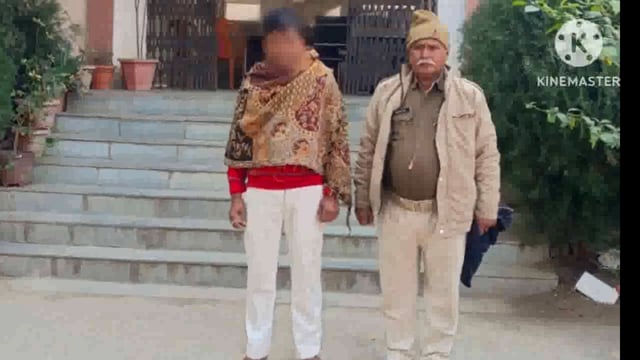 पुलिस ने रंगदारी करने के आरोप में एक आरोपी को गिरफ्तार कर भेजा न्यायालय