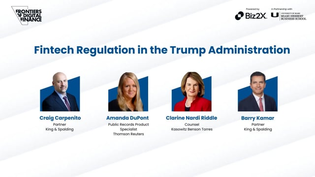 Full Panel: Fintech Regulation in the Trump Administration