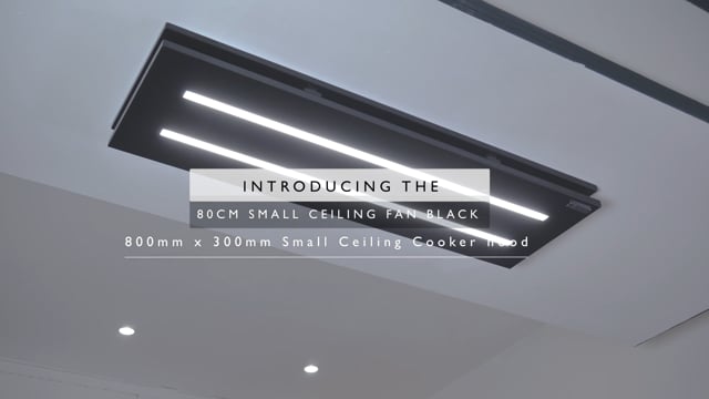 Small Powerful Ceiling Hoods