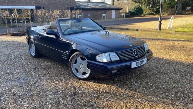 Vista previa del video del Mercedes-Benz SL 600 (1995)