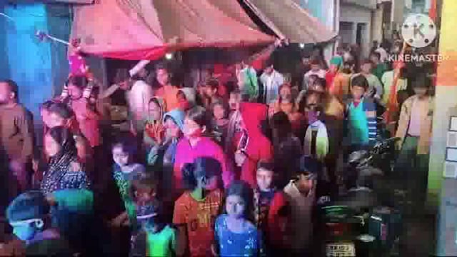  माघी काली प्रतिमा विसर्जन हेतु निकाला गया जुलूस। बड़ी संख्या में लोग हुए शामिल।