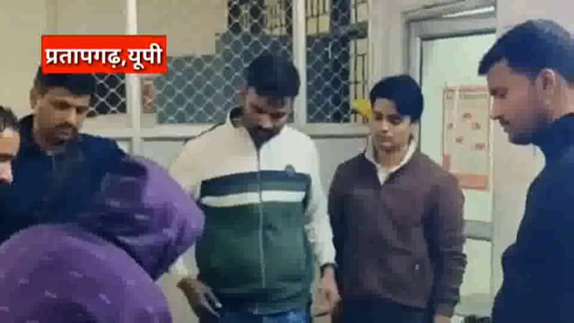 प्रतापगढ़ पुलिस और बदमाशों के बीच हुई मुठभेड़ बदमाश के पैर में लगी गोली 