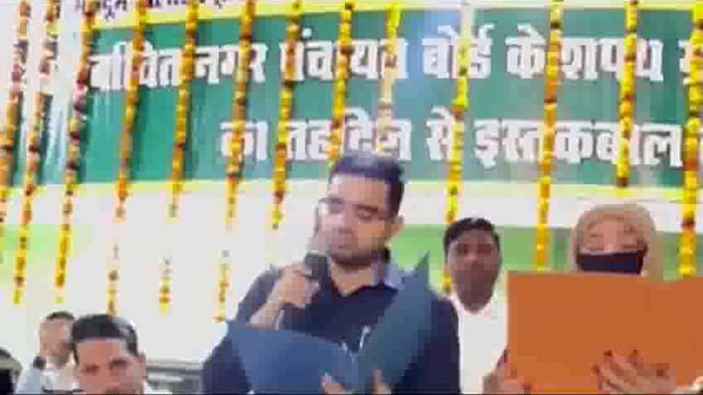 नगर पंचायत पीरान कलियर में शांति पुण ढंग से समाप्त हुआ शपथ ग्रहण समारोह। 