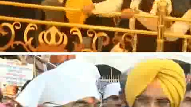 जीत के बाद मनजिंदर सिंह सिरसा और प्रवेश वर्मा ने दिल्ली के बांग्ला साहिब गुरुद्वारा में टेका माथा reporter Maharaj Singh