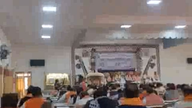 प्रांतीय प्रधानाचार्य सम्मेलन में एकल गीत की शानदार प्रस्तुति।