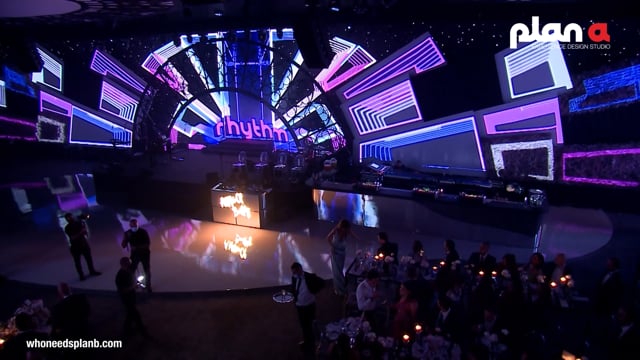 Funky Bridal Entrance