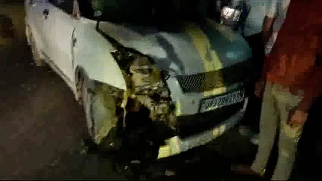 तेज़ रफ्तार कार ने बाइक सवार दो को उड़ाया, हालत गंभीर, राधानगर के शाह बायपास का मामला 