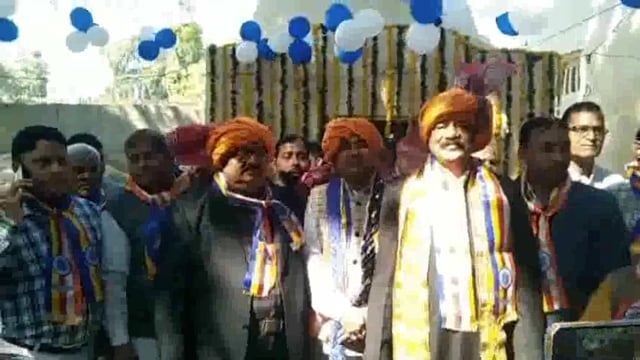 मथुरा में विभिन्न संगठनों के लोगों ने मनाई संत शिरोमणि गुरु रविदास जी की 648 वी जयंती