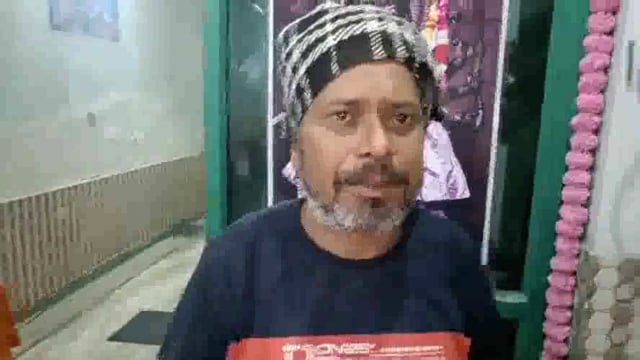 द्वारकेश भवन होटल में बड़ा हादसा होने से टला बिजली लाइट सही करने चढ़ा मजदूर चोथी मंजिल से गिरकर बीच में लटका