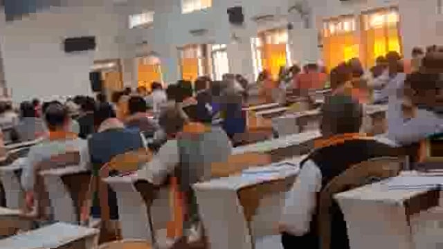 प्रांतीय प्रधानाचार्य सम्मेलन में एकल गीत की शानदार प्रस्तुति।