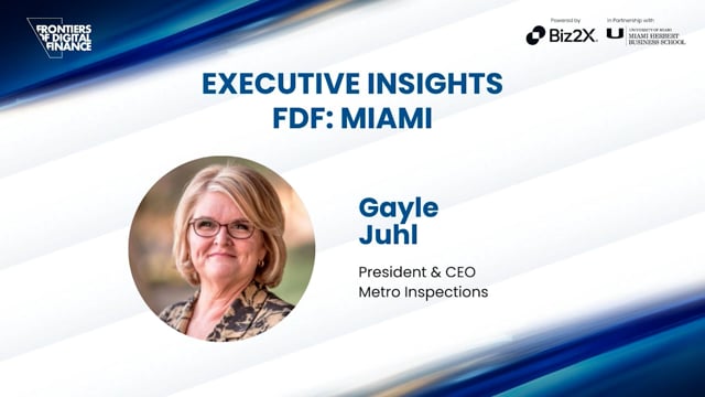 Gayle Juhl, President & CEO, Metro Inspections