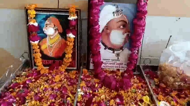 मथुरा: अखिल भारतीय जाट महासभा ने पुष्प चक्र अर्पित कर मनाया महाराजा सूरजमल का जन्मदिन