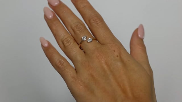 Bella Pear Ring - Video