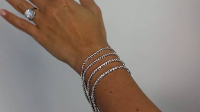Diamond Tennis Bracelet - Video