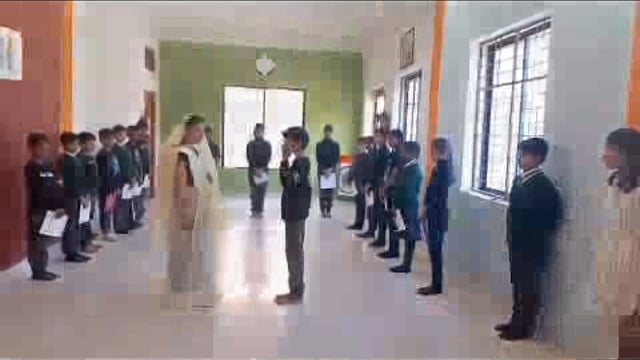 किड्स केयर के बच्चों ने भारत के इतिहास में ब्लैक डे मनाया 