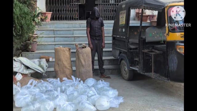 टेंपो पर लदा 480 लीटर महुआ शराब के साथ एक धंधेबाज को पुलिस ने किया गिरफ्तार