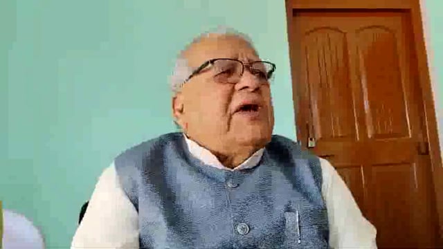 कुंभ स्नान करने वालों को मुक्ति प्राप्त होगी यह अच्छी बात है -कलराज मिश्रा,पूर्व राज्यपाल