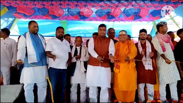 पनसल्ला गांव में महारुद्र यज्ञ मेले का भवन निर्माण मंत्री ने किया उद्घाटन।200 करोड़ की लागत से बनेगा बिजली ग्रिड।