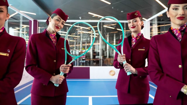 QATAR AIRWAYS NOVAK DJOKOVIC