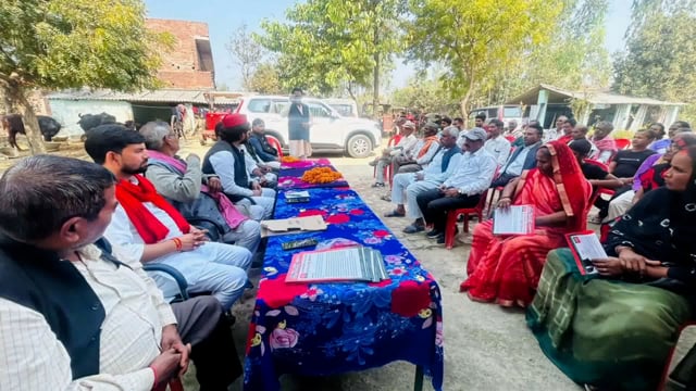 विधानसभा बाबागंज क्षेत्र के गोगहर नगर पंचायत हीरागंज में समाजवादी पार्टी के कार्यकर्ताओं ने पीडीए पंचायत के माध्यम से लो