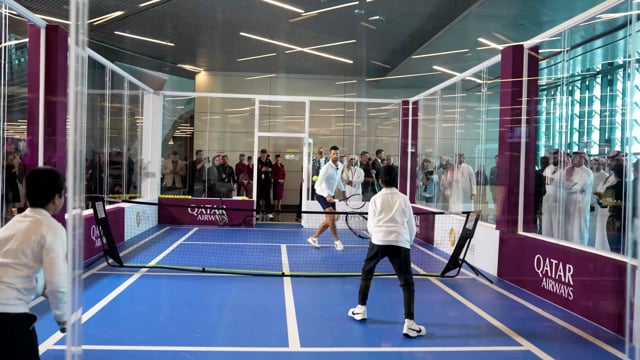 QATAR AIRWAYS NOVAK DJOKOVIC