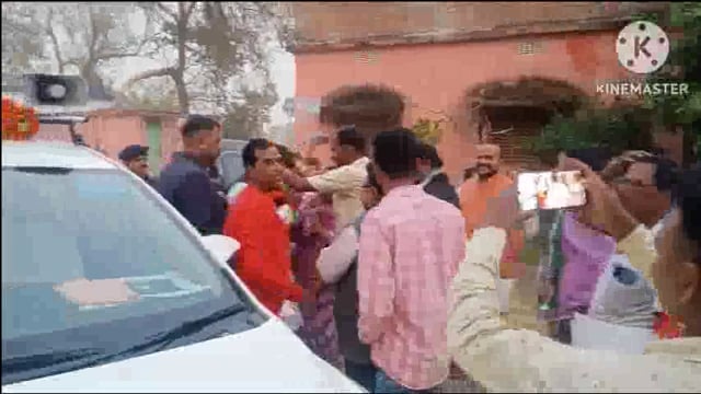 प्रधानमंत्री के आगामी भागलपुर दौरा को सफल बनाने हेतु सुबे के खेल मंत्री ने अमरपुर का किया दौरा।