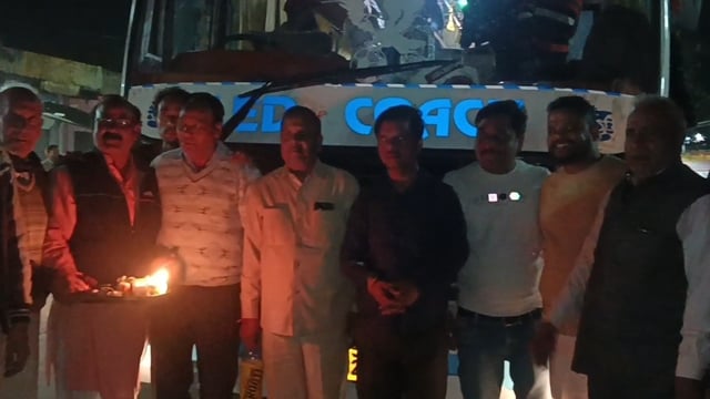 राया से पिता की स्मृति ने द्वितीय निःशुल्क महाकुम्भ यात्रा रवाना